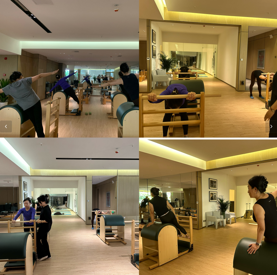 “健康生活，从普拉提起航”—协会党支部和工会开展普拉提体验活动