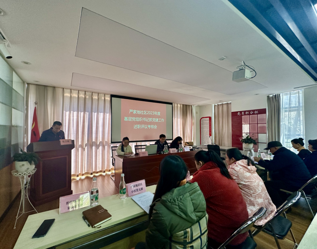 2023年度基层党组织书记抓基层党建工作述职评议会