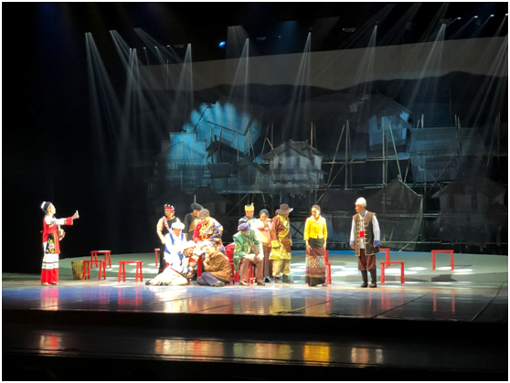 协会党支部主题党日活动 —观看话剧《白鹭归来》