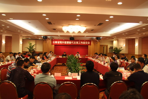 云南省召开境外罂粟替代发展工作座谈会