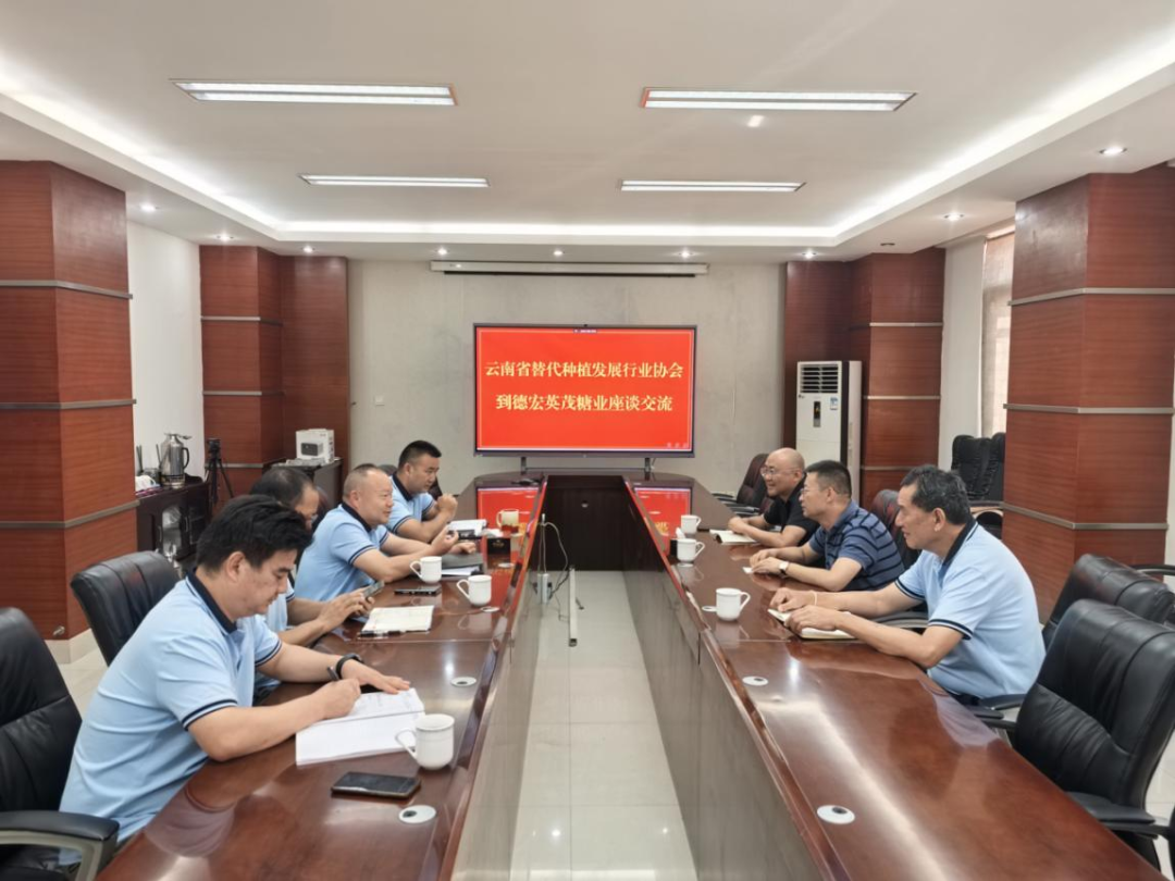 云南省替代种植发展行业协会德宏办事处召开2025年上半年工作总结会