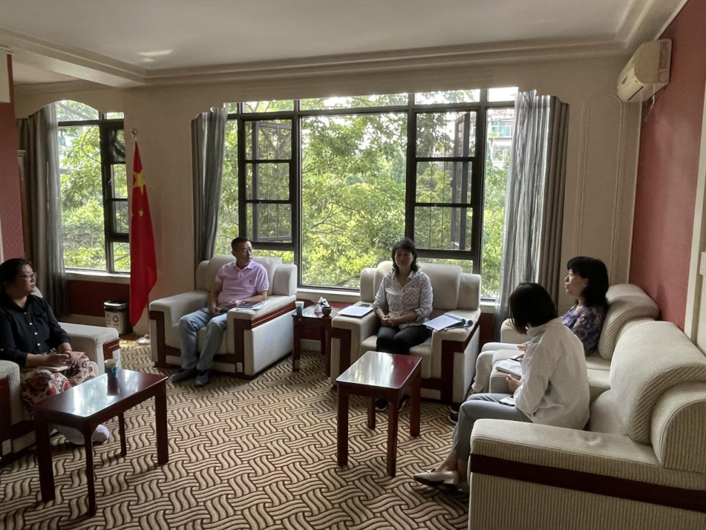 我会到云南省人民对外友好交流协会汇报交流