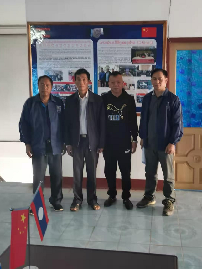 肯定成绩 明确任务 主动作为 -老挝国家禁毒委秘书长昂飘莅临我会代表处调研指导