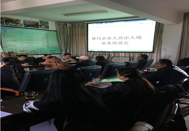 专题培训 引导规范 服务企业